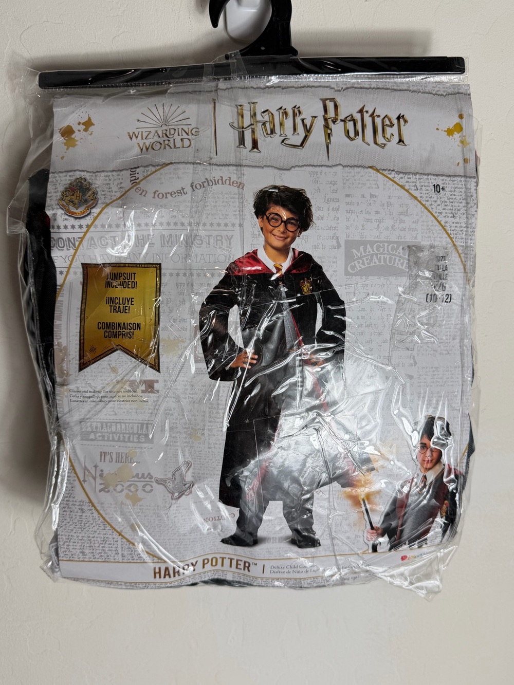 Warner Bros. Harry Potter Gryffindor Kids Costume - Black and Red